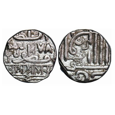 Kutch, Silver Kori, 4.69g, Bharmalji I (AH 954-1041/1585-1631 AD), Frozen 978, INO Muzaffa