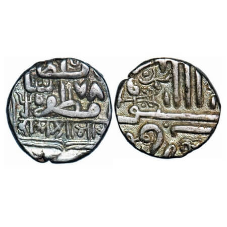 Kutch, Silver Kori, 4.52g, Bharmalji I (AH 954-1041/1585-1631 AD), Frozen 978, INO Muzaffa