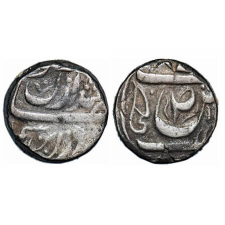 Patiala, Silver Rupee, 11.00g, Mahindar Singh (VS 1919-1933/1862-1876 AD), (Sahrind Mint),