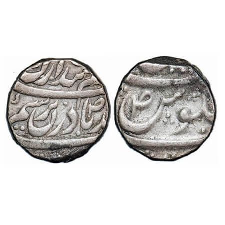 Patiala, Silver Rupee, 11.23g, Amar Singh (AH 1176-1196 / 1765-1781 AD), (Sahrind Mint), '