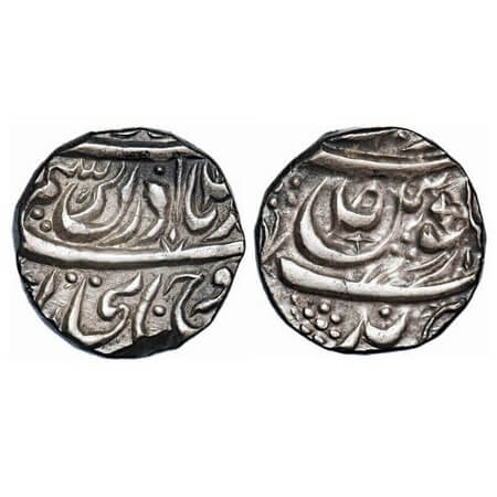 Patiala, Silver Rupee, 11.01g, Amar Singh (AH 1176-1196 / 1765-1781 AD), Sahrind Mint, 'pe