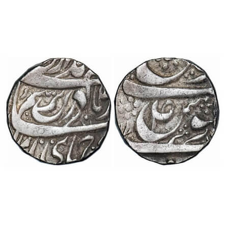 Patiala, Silver Rupee, 11.19g, Amar Singh (AH 1176-1196 / 1765-1781 AD), Sahrind Mint, 'pe