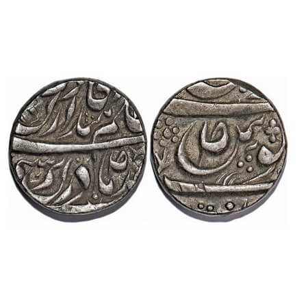 Patiala, Silver Rupee, 11.46g, Sahib Singh (AH 1196-1229/1781-1813 AD), INO Ahmad Shah Dur