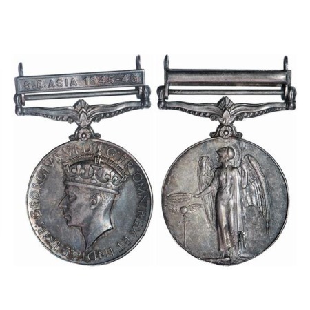 General Service Medal, George VI, Silver, S.E. Asia 1945-46 bar, awarded to unclear (not r