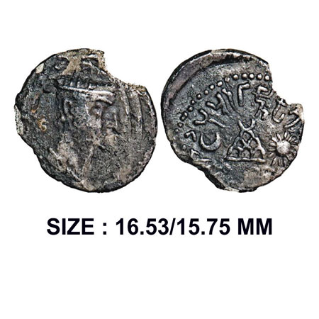 Western Kshatrapas, Kardamaka Dynasty, Chastana Son Of Ghsamotika (78-100 AD), Six hill Ty