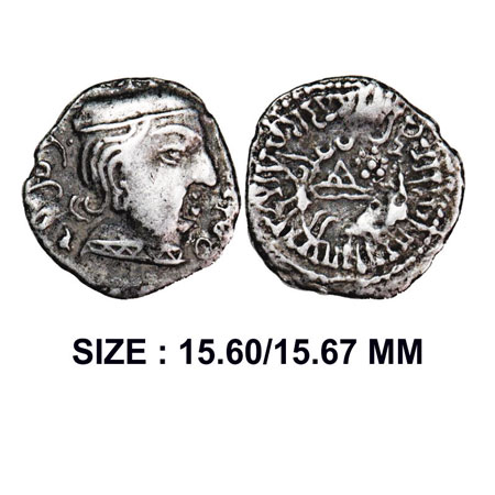 Western Kshatrapas, Karddamaka Dynasty, Damasena Son Of Rudrasimha I, (222-238 AD), Dated 