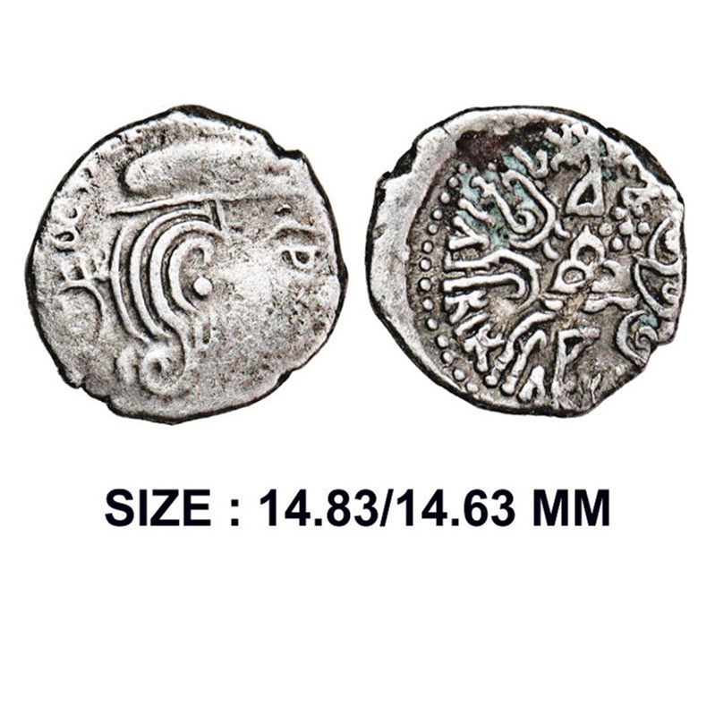 Western Kshatrapas, Swami Rudrasimha III Son Of Svami Satyasimha (c. 385-415 AD), Silver D