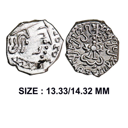 Gupta Empire, Kumar Gupta I, (415-450 AD), Western India type, Silver Drachm, 2.05g, Obv: 