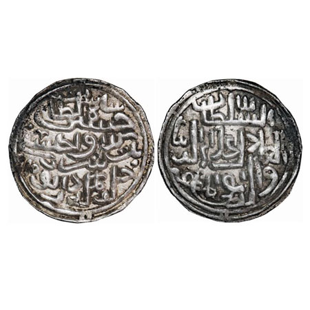Bengal Sultanate, Silver Tanka, 10.56g, Ala al din Husain (AH 899-925 / 1493-1519 AD), Dar