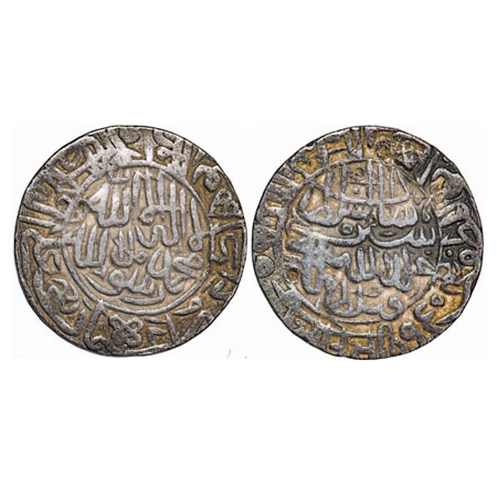 Delhi Sultanate, Silver Tanka, 11.46, Sher Shah Suri (AH 945-952 / 1538-1545 AD), Mintless