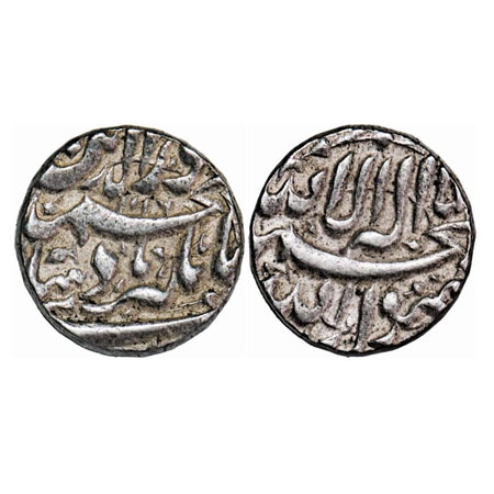 Jahangir, Silver Rupee, 11.43g, (Elichpur) Mint by style, AH 1014, Kalima type. KM 141.5. 