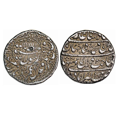 Shah Jahan I, Silver Rupee, 11.39g, Akbarabad Mint, 3 RY, name of four caliphs and kalima 