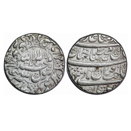 Shah Jahan I, Silver Rupee, 11.42g, Multan Mint, AH 1040/3 RY, name of four caliphs and ka
