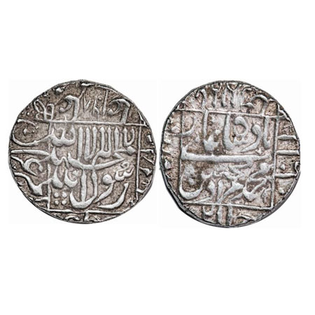Murad Bakhsh, Silver Rupee, 11.52g, Surat Mint, AH 1068. KM 272.3. Extremely Fine, Very Sc