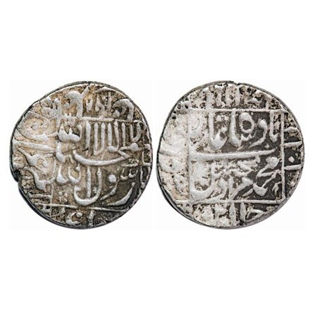 Murad Bakhsh, Silver Rupee, 11.48g, Surat Mint, AH 1068. KM 272.3. Very Fine+, Very Scarce