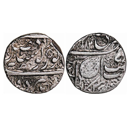 Sikh Empire, Silver Rupee, 10.83g, Ranjit Singh (VS1856-1896/1799-1839 AD), Amritsar Mint,