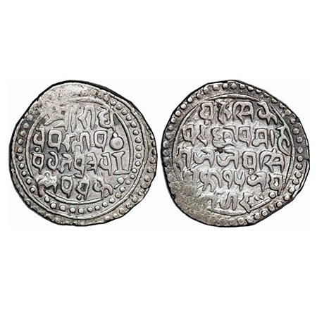 Bajranggarh, Silver Rupee, 10.74g, Jai Singh (AH 1212-1234, 1797-1818 AD), Jai Nagar Mint,