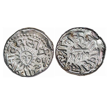 Indore, Silver Rupee, 11.02g, Tukoji Rao II (AH 1210-1212/1795-1797), Indore Mint, AH 1289