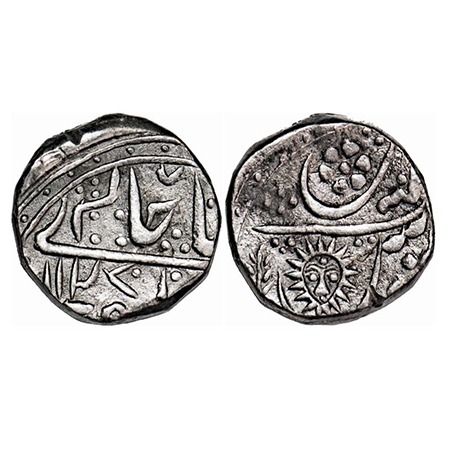 Indore, Silver Rupee, 11.16g, Tukoji Rao II (AH 1261-1304 / VS 1960-1983 / 1903-1926 AD),