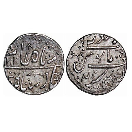 Jodhpur, Silver Rupee, 11.28g, INO Shah Alam II (AH 1173-1221/1759-1806 AD), Dar-ul-Mansur