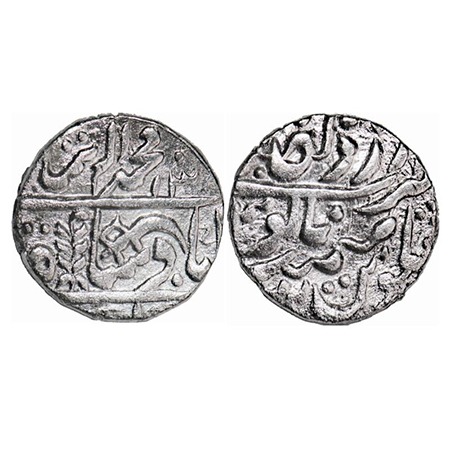 Jodhpur, Silver Rupee, 11.22g, Dar ul Masur Jodhpur Mint pesudo (Pali), INO Muhammad Akbar