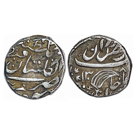 Tonk, Silver Rupee, 11.28g, Muhammad Ali Khan, INO Queen Victoria, Sironj Mint, AH 1308. K