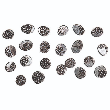 Travancore, Silver Chukram, 0.38g, (11 Coins), Anizham Thirunal Marthanda Varma (ME 904-93