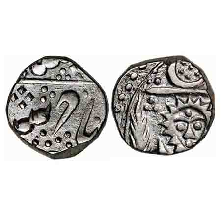 Indore, Silver ½ Rupee, 5.54g, (Ahalyabai AH 1179-1210 / 1765-1795 AD), Malharnagar Mint, 