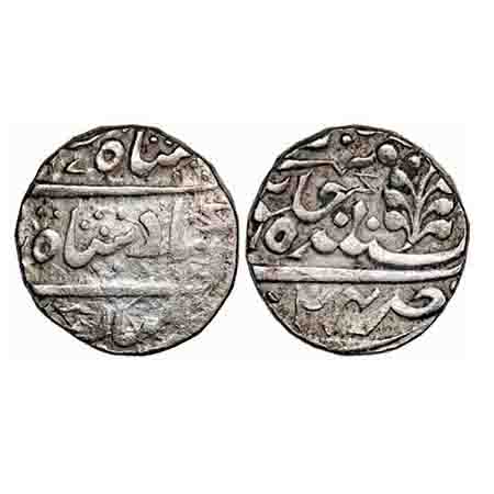 Kishangarh, Silver Rupee, 10.79g, Birad Singh (AH 1195-1202 / 1781-1788 AD), Kishangarh Mi