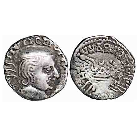 Western Kshtrapas, Kardamaka Family, Vijayasena (238-239 AD), SE 169, Silver Dramma, 2.23 