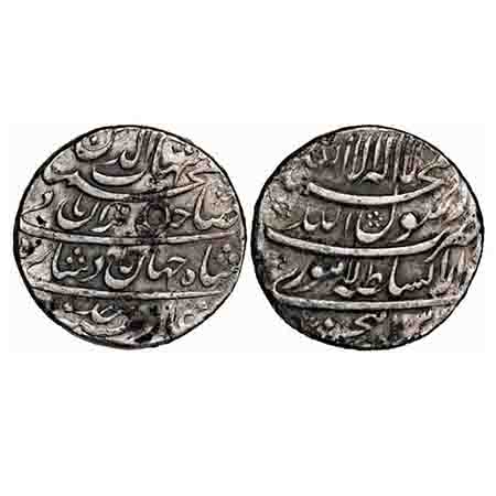 Shah Jahan I, Silver Rupee, 11.39g, Dar us Sultanat Lahore Mint, AH 103(7)/Ahd (1) RY. KM 
