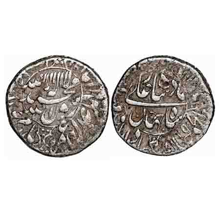 Shah Jahan I, Silver Rupee, 11.39g, Raij dar jahan Shahjahanabad Mint, AH 1061/25 RY, name