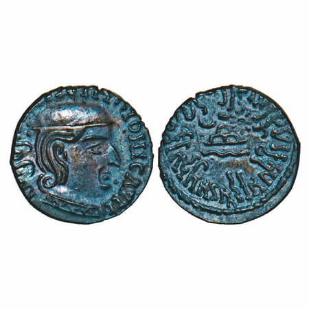 Western Kshtrapas (Kardamaka family), Rudrasena I son of Rudrasimha I (199-222 AD), Silver