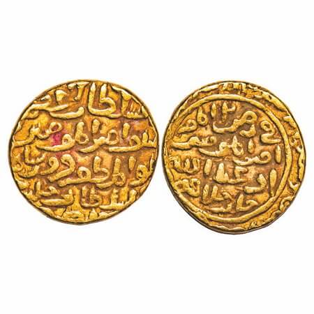 Delhi Sultanate, Gold Tanka, 10.77g, Firuz Shah Tughluq (AH 752-790 / 1351-1388 AD), with 