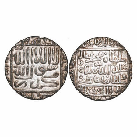 Delhi Sultanate, Silver Tanka, 11.35g, Muhammad Adil Shah (AH 960-964 / 1552-1556 AD), Min