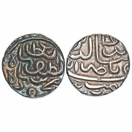 Gujarat Sultanate, Silver Tanka, (64 rati standard), 7.19g, Nasir-Al-Din Mahmud Shah III, 