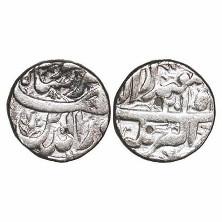 Jahangir, Silver Rupee, 11.28g, Akbarnagar Mint, 'Nur al-din Type', Ilahi Type, Month 'Isf