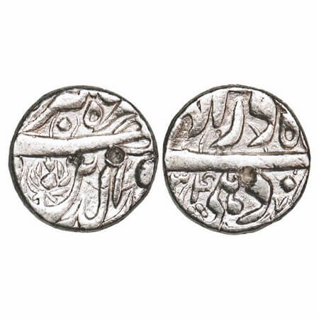 Jahangir, Silver Rupee, 11.32g, Dehli Mint, 'Nur al-din Type', Ilahi Type, Month 'Azar', A