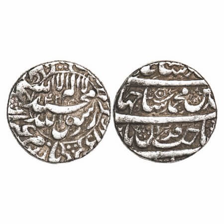 Shah Jahan I, Silver Rupee, 11.44g, Multan Mint, AH 1042, name of four caliphs and kalima 