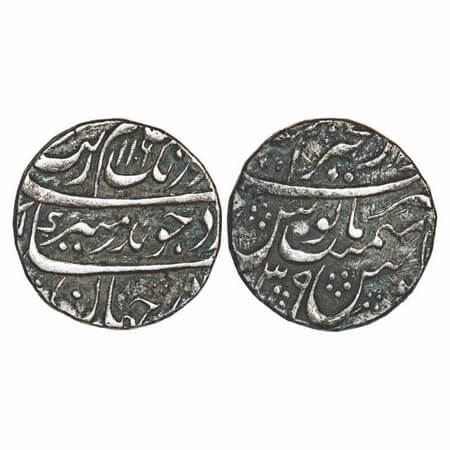 Aurangzeb, Silver Rupee, 11.42g, Dar ul Khair Ajmer Mint, AH 1106/39 RY. KM 300.5. Very Fi