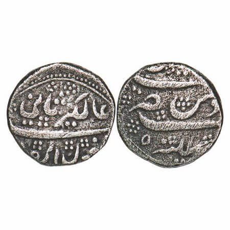 Alamgir II, Silver Rupee, 10.98g, Koilkonda Mint, INO Alamgir II, could be as early Nizam 