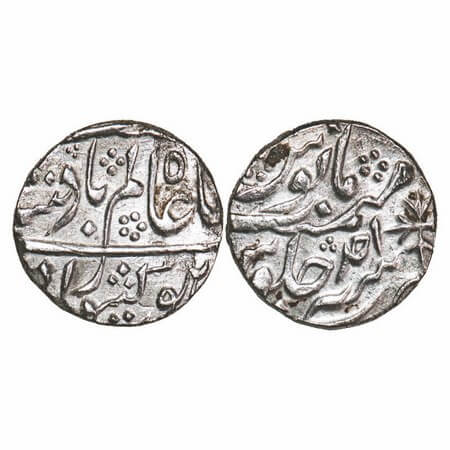 Maratha Confederacy, Silver Rupee, 11.18g, (Kora) Mint, INO Shah Alam II, Ahad (1) RY, wit