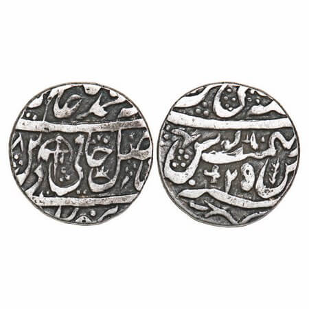 Rohilkhand, Silver Rupee, 10.83g, Faizullah Khan, Qasbah Panipat Mint, INO Shah Alam II, A