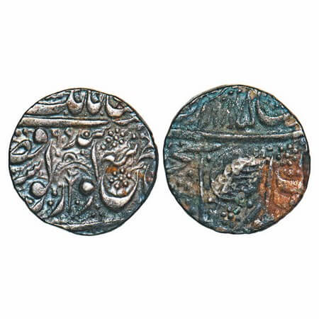 Sikh Empire, Silver Rupee, 11.08g, Duleep Singh, s/o Ranjit Singh, Amritsar Mint, Nanak Sh