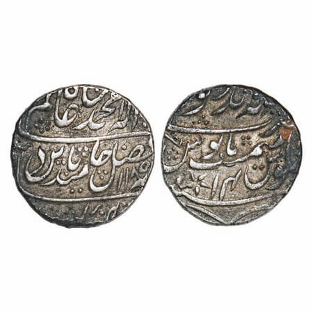 Bharatpur, Silver Rupee, 11.22g, Kehri Singh, Braj Indrapur Mint, AH 1185/14 RY, INO Shah 