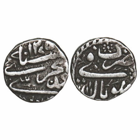 Bhopal, Silver Rupee, 10.90g, Sikandar Jahan Begum (AH 1261-1285 / 1844-1868 AD), Bhopal M
