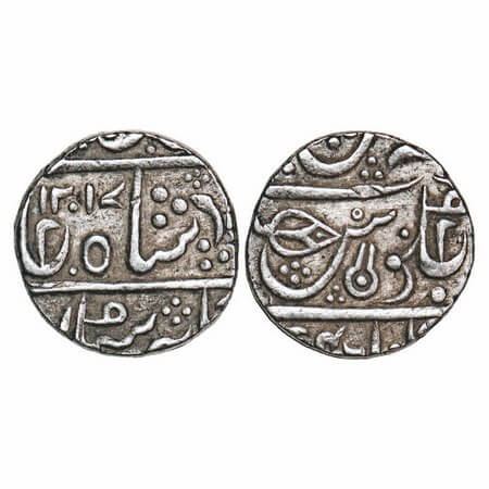 Indore, Silver Rupee, 11.24g, Ahalyabai (AH 1179-1210 / 1765-1795 AD), (Malharnagar) Mint,