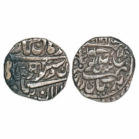 Jodhpur, Silver Rupee, 11.27g, Jaswant Singh (1873-1895 AD), (Pali) Nagaur Mint, INO Queen