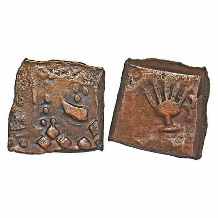 Lunawada, Copper Paisa, 7.00g, Vakhat Singh II (VS 1924-1986 / 1867-1929AD), VS (19)3(8), 