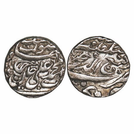 Tonk, Silver Rupee, 11.27gm, Muhammad Ali Khan, in the name of Queen Victoria, Sironj Mint